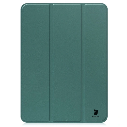 Etui Bizon Case Tab Croc do Oppo Pad Neo ciemnozielone
