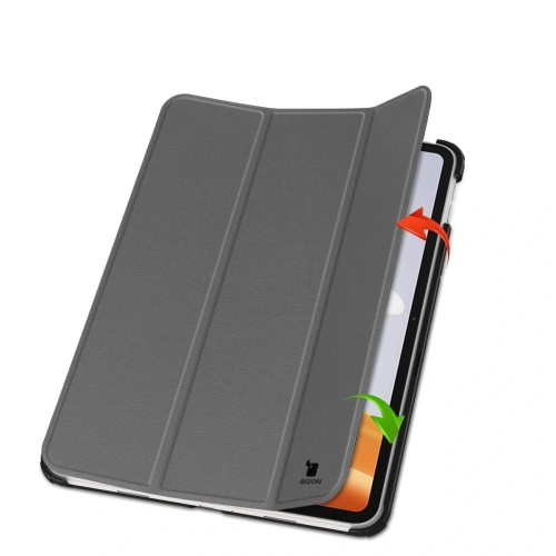 Etui Bizon Case Tab Croc do Oppo Pad Neo szare