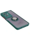 Hurtownia GSM - Bizon Case Hybrid Ring Oppo A79 5G fumuriu cu un cadru verde închis - BIZ5210 - {ean13} - Hurt