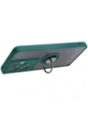 Hurtownia GSM - Bizon Case Hybrid Ring Oppo A79 5G fumuriu cu un cadru verde închis - BIZ5210 - {ean13} - Hurt