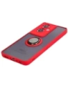 Hurtownia GSM - Bizon Case Hybrid Gyűrű Oppo A79 5G füstös piros kerettel - BIZ5211 - {ean13} - Hurt