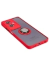 Hurtownia GSM - Bizon Case Hybrid Gyűrű Oppo A79 5G füstös piros kerettel - BIZ5211 - {ean13} - Hurt