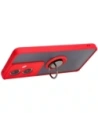 Hurtownia GSM - Etui z uchwytem na palec Bizon Case Hybrid Ring do Oppo A79 5G przydymione z czerwoną ramką - BIZ5211 - {ean13} - Hurt