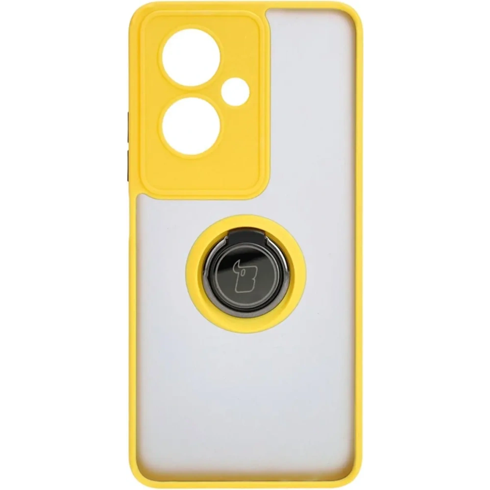 Hurtownia GSM - Bizon Case Hybrid Gyűrű Oppo A79 5G füstös sárga kerettel - BIZ5213 - {ean13} - Hurt