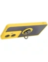 Wholesale Bizon Case Hybrid Ring Oppo A79 5G smoky with a yellow frame - BIZ5213 - {ean13} - Hurt