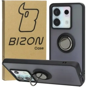 Hurtownia GSM - Bizon Case Hybrid Ring Xiaomi Poco X6 / Xiaomi Redmi Note 13 Pro 5G rauchig mit einem schwarzen Rahmen - BIZ4645 - {ean13} - Hurt