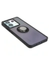 Hurtownia GSM - Bizon Case Hybrid Ring Xiaomi Poco X6 / Xiaomi Redmi Note 13 Pro 5G fumuriu cu un cadru negru - BIZ4645 - {ean13} - Hurt