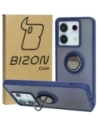 Hurtownia GSM - Bizon Case Hybrid Ring Xiaomi Poco X6 / Xiaomi Redmi Note 13 Pro 5G füstös színben, sötétkék kerettel - BIZ5217 - {ean13} - Hurt