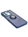 Hurtownia GSM - Bizon Case Hybrid Ring Xiaomi Poco X6 / Xiaomi Redmi Note 13 Pro 5G füstös színben, sötétkék kerettel - BIZ5217 - {ean13} - Hurt