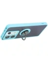 Wholesale Bizon Case Hybrid Ring Xiaomi Poco X6 / Xiaomi Redmi Note 13 Pro 5G smoky with a light blue frame - BIZ4649 - {ean13} - Hurt