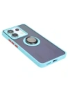 Wholesale Bizon Case Hybrid Ring Xiaomi Poco X6 / Xiaomi Redmi Note 13 Pro 5G smoky with a light blue frame - BIZ4649 - {ean13} - Hurt