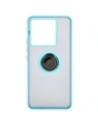 Wholesale Bizon Case Hybrid Ring Xiaomi Poco X6 / Xiaomi Redmi Note 13 Pro 5G smoky with a light blue frame - BIZ4649 - {ean13} - Hurt