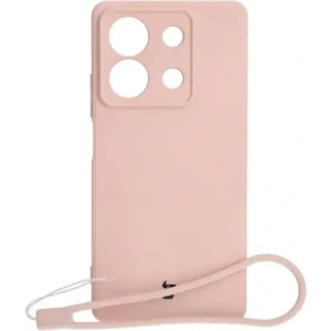 Wholesale Bizon Case Silicone Sq Xiaomi Redmi Note 13 5G light pink - BIZ5221 - {ean13} - Hurt