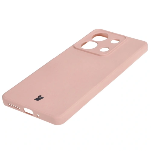 Etui Bizon Case Silicone Sq do Xiaomi Redmi Note 13 5G jasnoróżowe