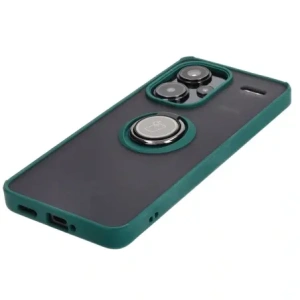 Hurtownia GSM - Bizon Case Hybrid Ring Xiaomi Redmi Note 13 Pro+ 5G füstös sötétzöld kerettel - BIZ5224 - {ean13} - Hurt