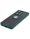 Hurtownia GSM - Etui z uchwytem na palec Bizon Case Hybrid Ring do Xiaomi Redmi Note 13 Pro+ 5G zakouřené s tmavě zeleným rámečkem - BIZ5224 - {ean13} - Hurt