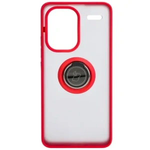 Wholesale Bizon Case Hybrid Ring Xiaomi Redmi Note 13 Pro+ 5G smoky with a red frame - BIZ4654 - {ean13} - Hurt