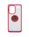 Wholesale Bizon Case Hybrid Ring Xiaomi Redmi Note 13 Pro+ 5G smoky with a red frame - BIZ4654 - {ean13} - Hurt