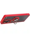 Hurtownia GSM - Bizon Case Hybrid Ring Xiaomi Redmi Note 13 Pro+ 5G füstös piros kerettel - BIZ4654 - {ean13} - Hurt