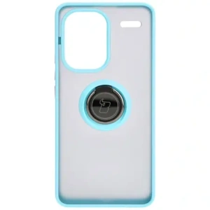 Wholesale Bizon Case Hybrid Ring Xiaomi Redmi Note 13 Pro+ 5G smoky with a light blue frame - BIZ4655 - {ean13} - Hurt