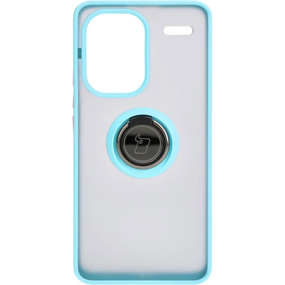 Hurtownia GSM - Bizon Case Hybrid Ring Xiaomi Redmi Note 13 Pro+ 5G fumuriu cu un cadru albastru deschis - BIZ4655 - {ean13} - Hurt