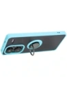 Wholesale Bizon Case Hybrid Ring Xiaomi Redmi Note 13 Pro+ 5G smoky with a light blue frame - BIZ4655 - {ean13} - Hurt