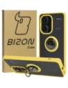 Wholesale Bizon Case Hybrid Ring Xiaomi Redmi Note 13 Pro+ 5G smoky with a yellow frame - BIZ4656 - {ean13} - Hurt