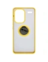 Wholesale Bizon Case Hybrid Ring Xiaomi Redmi Note 13 Pro+ 5G smoky with a yellow frame - BIZ4656 - {ean13} - Hurt