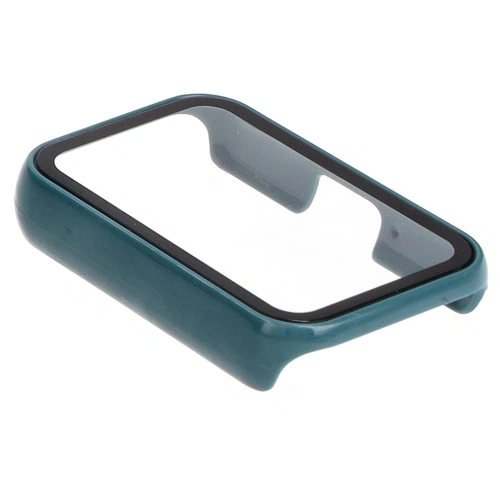 Etui Bizon Case+Glass Watch do Samsung Galaxy Fit 3 zielone