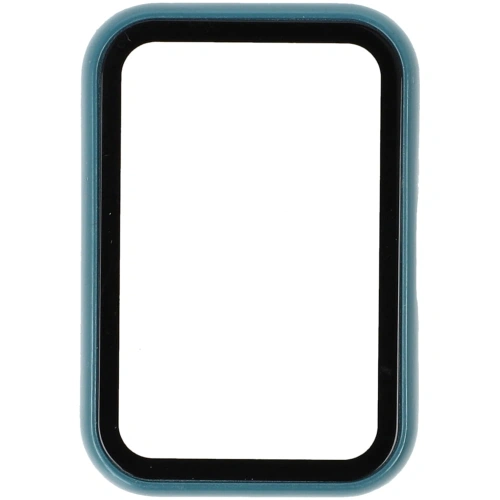 Etui Bizon Case+Glass Watch do Samsung Galaxy Fit 3 zielone