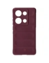 Pancerne etui Bizon Case Tur do Xiaomi Poco M6 Pro 4G / Xiaomi Redmi Note 13 Pro 4G / LTE / 14S ciemnofioletowe
