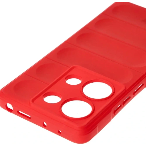 Pancerne etui Bizon Case Tur do Xiaomi Poco M6 Pro 4G / Xiaomi Redmi Note 13 Pro 4G / LTE / 14S czerwone