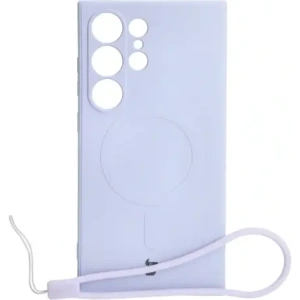 Hurtownia GSM - Bizon Carcasă din silicon Magnetic Sq Samsung Galaxy S24 Ultra mov deschis - BIZ4665 - {ean13} - Hurt