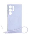 Hurtownia GSM - Bizon Case Silicone Magnetic Sq Samsung Galaxy S24 Ultra világos lila - BIZ4665 - {ean13} - Hurt
