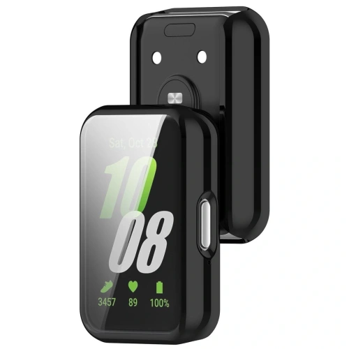 Etui z osłoną ekranu Bizon Case Watch Felipe do Samsung Galaxy Fit 3 czarne