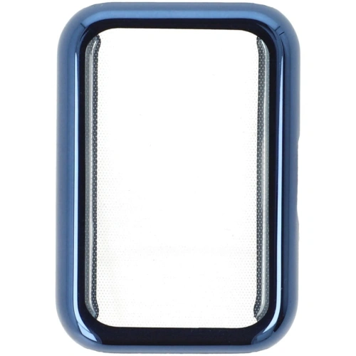 Etui z osłoną ekranu Bizon Case Watch Felipe do Samsung Galaxy Fit 3 niebieskie