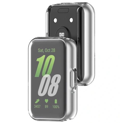 Etui z osłoną ekranu Bizon Case Watch Felipe do Samsung Galaxy Fit 3 przezroczyste