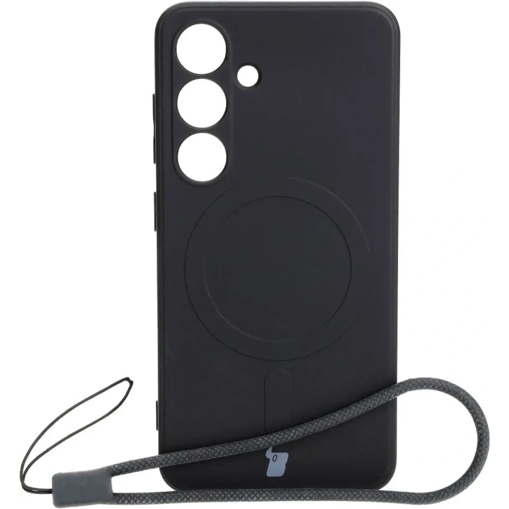 Hurtownia GSM - Bizon Case Silikon Magnetic Sq Samsung Galaxy S24 schwarz - BIZ5245 - {ean13} - Hurt