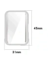 Hurtownia GSM - Etui z osłoną ekranu Bizon Case Watch Felipe do Samsung Galaxy Fit 3 srebrne - BIZ5247 - {ean13} - Hurt
