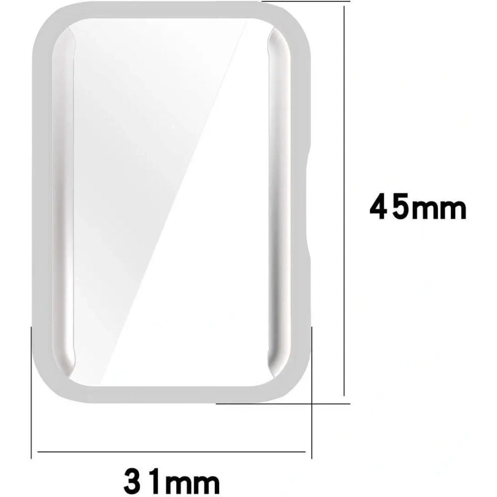 Hurtownia GSM - Etui z osłoną ekranu Bizon Case Watch Felipe do Samsung Galaxy Fit 3 srebrne - BIZ5247 - {ean13} - Hurt