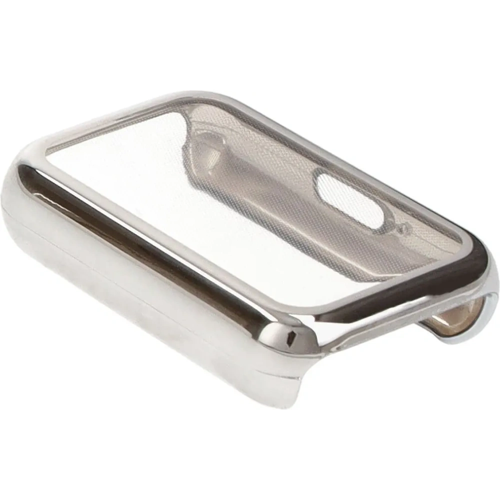 Hurtownia GSM - Etui z osłoną ekranu Bizon Case Watch Felipe do Samsung Galaxy Fit 3 srebrne - BIZ5247 - {ean13} - Hurt
