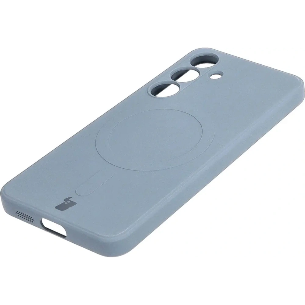 Hurtownia GSM - Bizon Case Silikon Magnetic Sq Samsung Galaxy S24 grau - BIZ5248 - {ean13} - Hurt