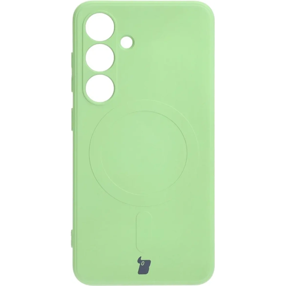 Hurtownia GSM - Bizon Case Szilikon Magnetic Sq Samsung Galaxy S24 világos zöld - BIZ5249 - {ean13} - Hurt
