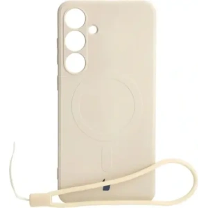 Wholesale Bizon Case Silicone Magnetic Sq Samsung Galaxy S24 Plus beige - BIZ5251 - {ean13} - Hurt