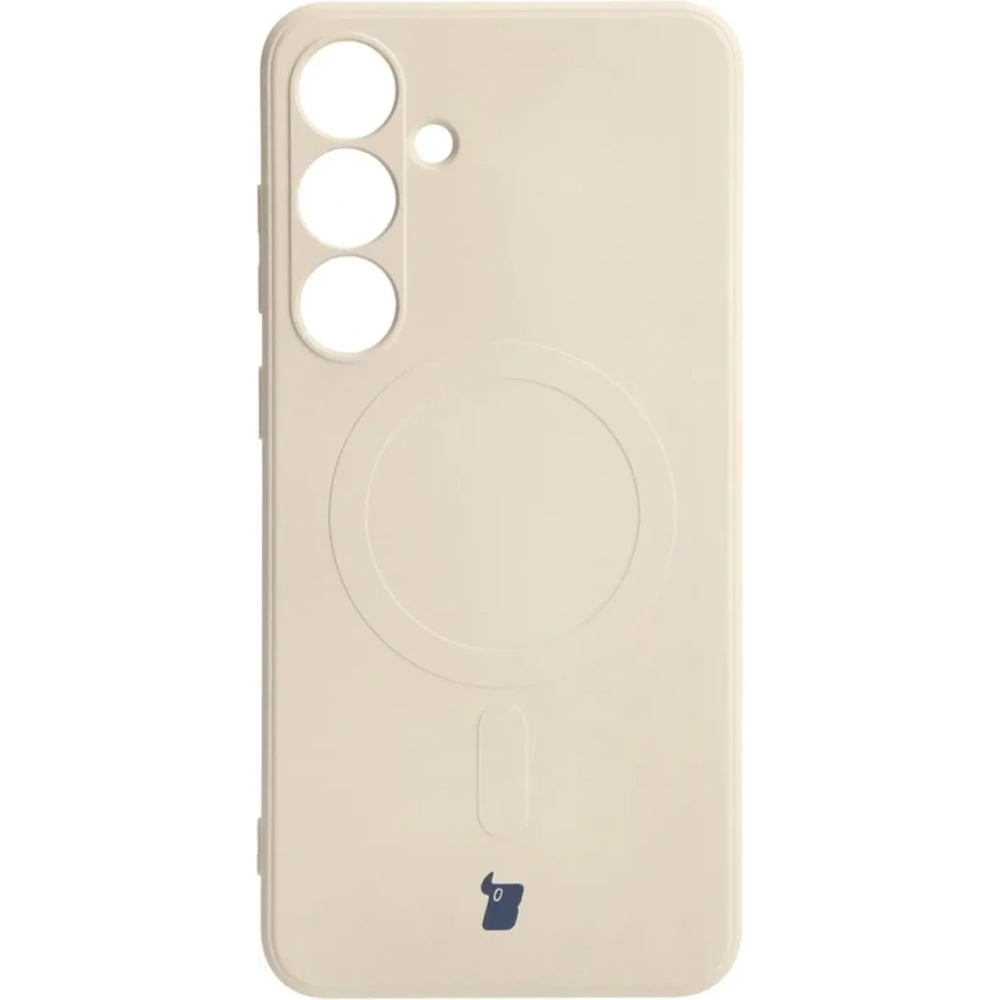 Hurtownia GSM - Bizon Case Silicone Magnetic Sq Samsung Galaxy S24 Plus bej - BIZ5251 - {ean13} - Hurt