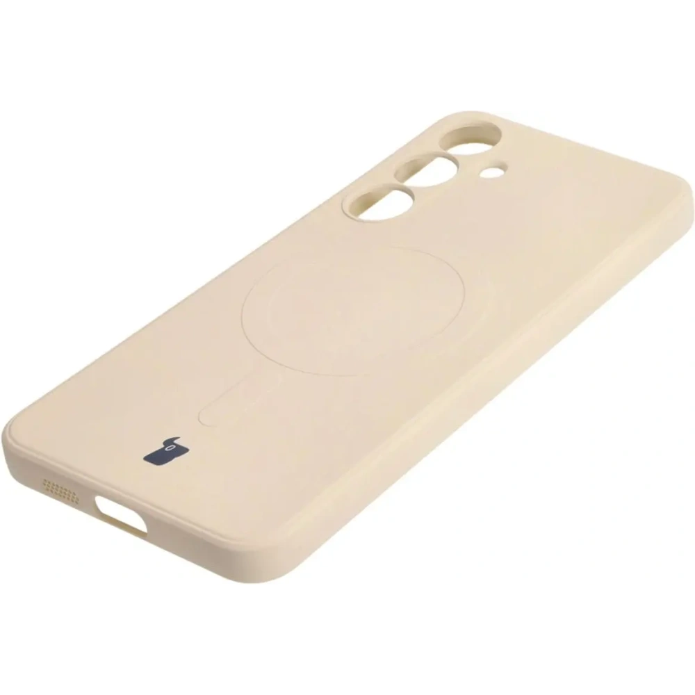 Hurtownia GSM - Bizon Case Silicone Magnetic Sq Samsung Galaxy S24 Plus bej - BIZ5251 - {ean13} - Hurt