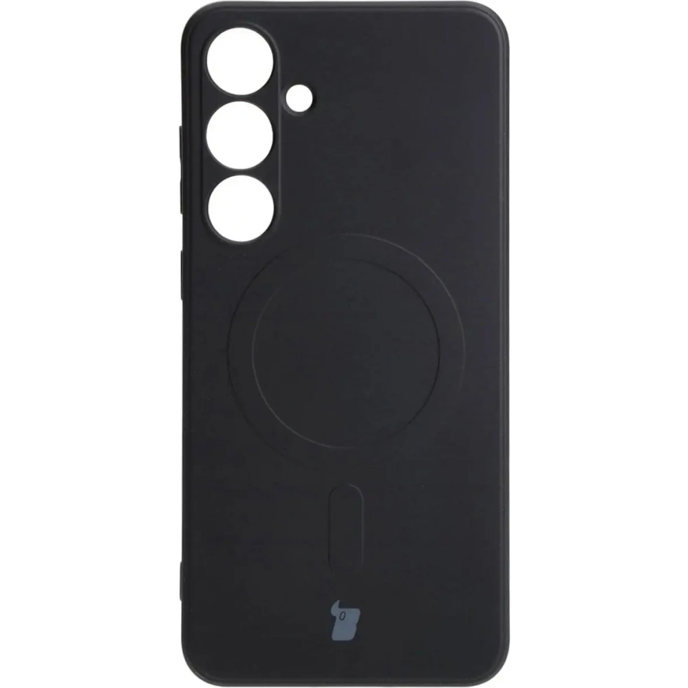 Hurtownia GSM - Etui Bizon Case Silicone Magnetic Sq do Samsung Galaxy S24 Plus czarne - BIZ5253 - {ean13} - Hurt
