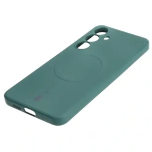 Wholesale Bizon Case Silicone Magnetic Sq Samsung Galaxy S24 Plus dark green - BIZ4685 - {ean13} - Hurt