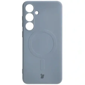 Wholesale Bizon Case Silicone Magnetic Sq Samsung Galaxy S24 Plus grey - BIZ4686 - {ean13} - Hurt
