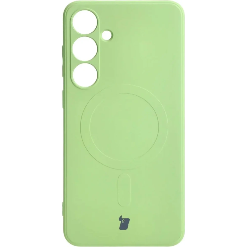 Hurtownia GSM - Bizon Case Silicone Magnetic Sq Samsung Galaxy S24 Plus világos zöld - BIZ4689 - {ean13} - Hurt